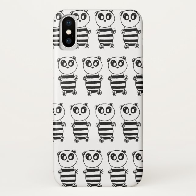 Panda Kids    Case-Mate iPhone Case (Back)