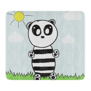Panda Kids Cutting Board
