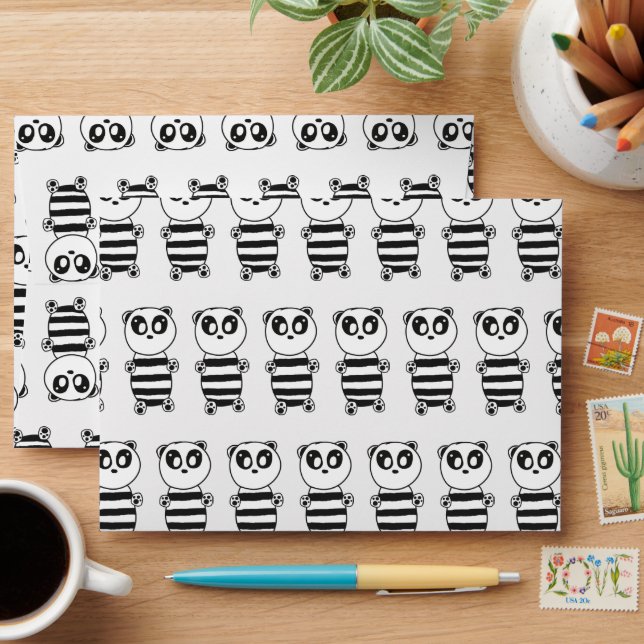 Panda Kids   Envelope (Desk)