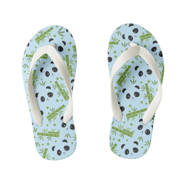 Panda Kids Flip Flops (Footbed)