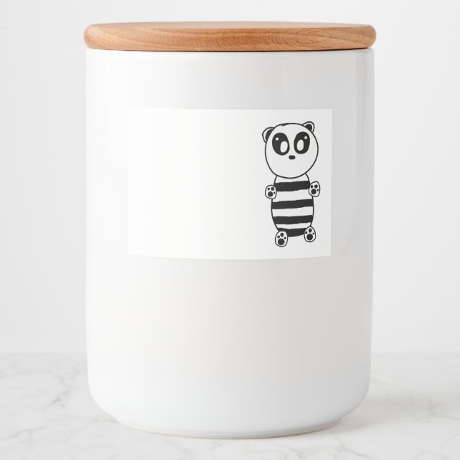 Panda Kids   Food Label (Front)