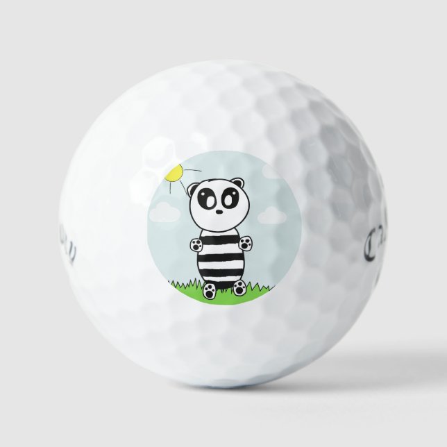 Panda Kids  Golf Balls (Front)