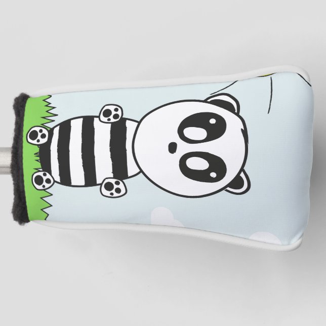 Panda Kids   Golf Head Cover (Front)