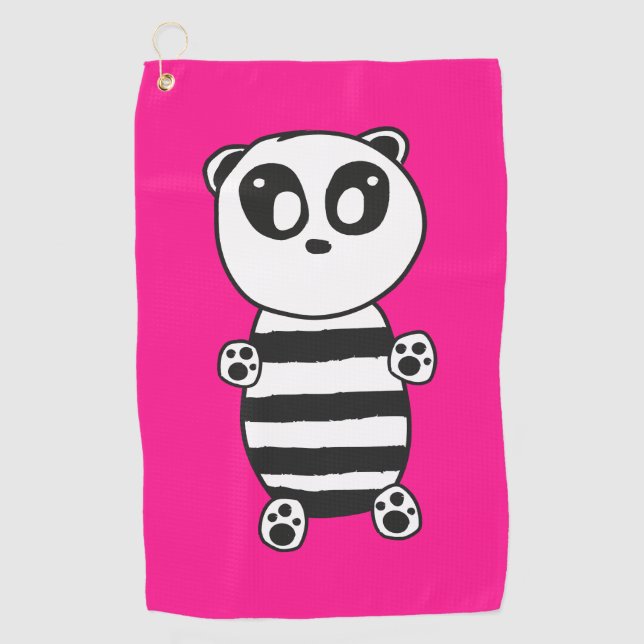 Panda Kids  Golf Towel (Front)