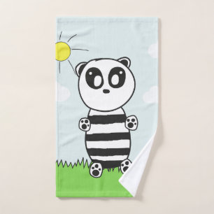 Panda Kids  Hand Towel