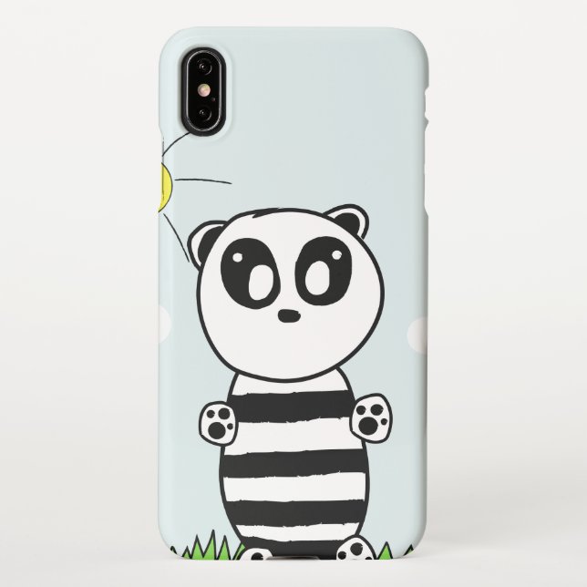 Panda Kids  iPhone Case (Back)