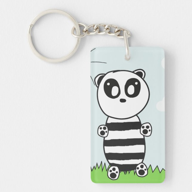 Panda Kids   Key Ring (Front)