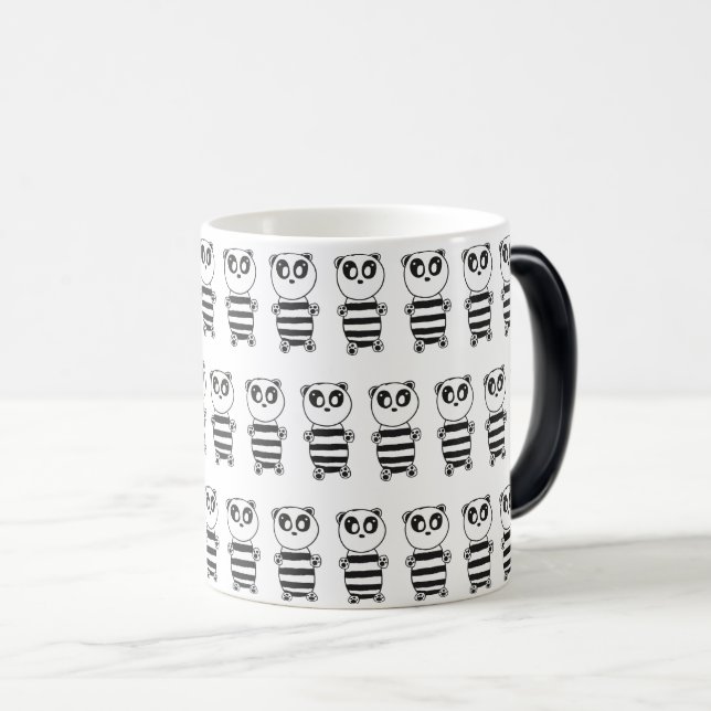Panda Kids   Magic Mug (Front Right)