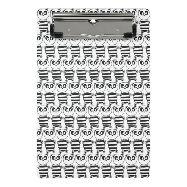 Panda Kids  Mini Clipboard (Front)