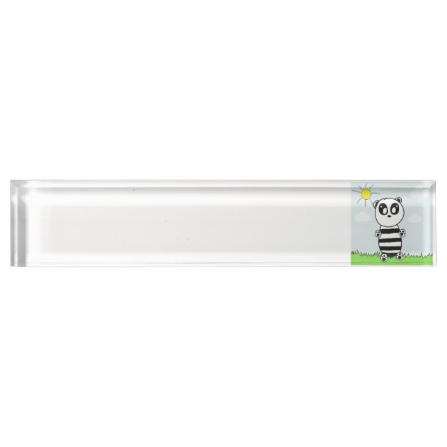 Panda Kids   Nameplate (Front)