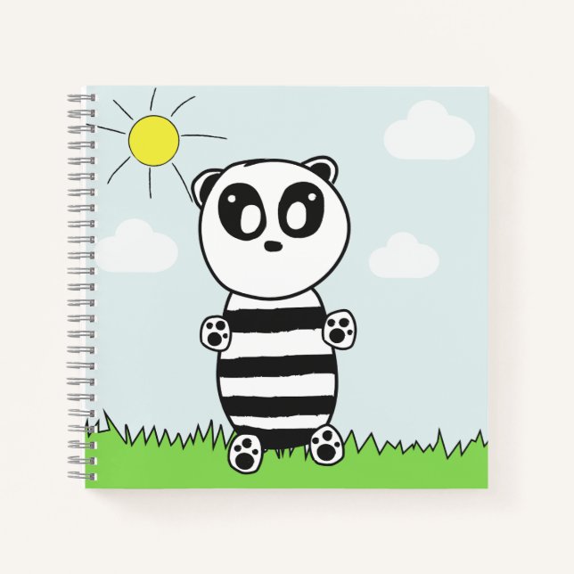 Panda Kids   Notebook (Front)