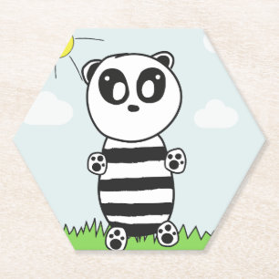 Panda Kids   Paper Coaster