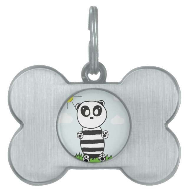 Panda Kids  Pet ID Tag (Front)