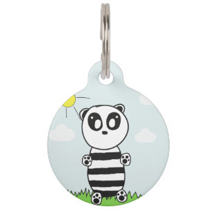 Panda Kids   Pet Tag