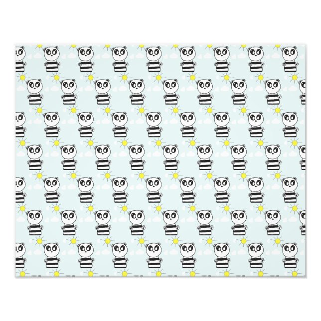 Panda Kids   Photo Print (Front)