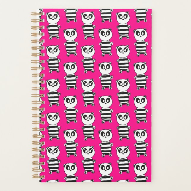 Panda Kids  Planner (Front)