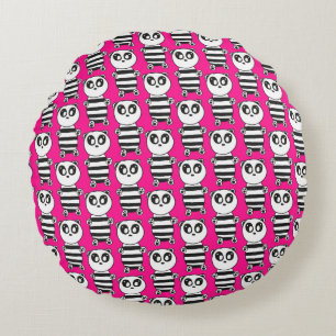 Panda Kids Round Cushion