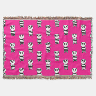 Panda Kids Throw Blanket