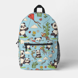 Panda Kite Backpack – Spring Garden Cute
