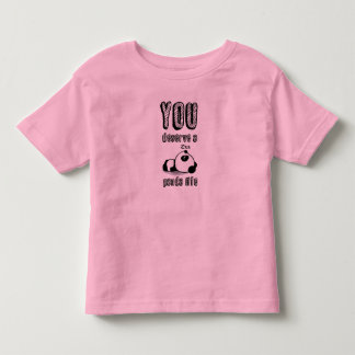 Panda life - T shirt