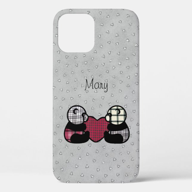 Panda Love  Case-Mate iPhone Case (Back)