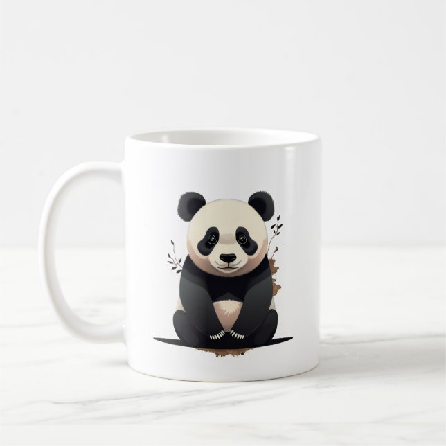 Panda Love Coffee Mug (Left)