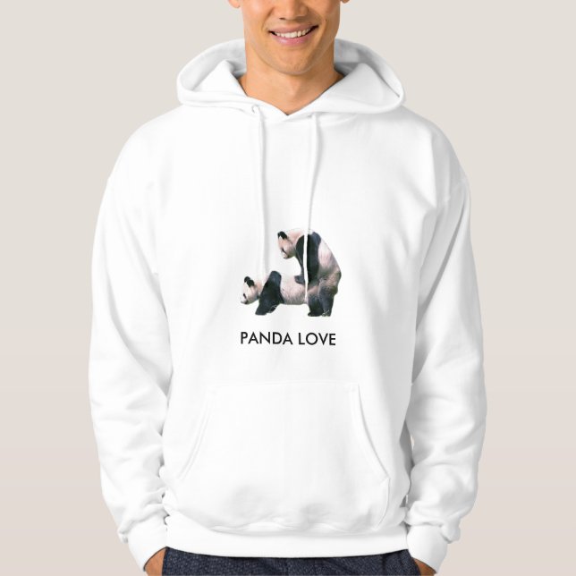 Panda Love Hoodie (Front)