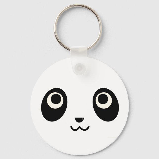 Panda Love Key Ring (Front)