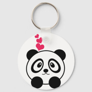 Panda Love Key Ring