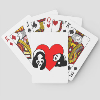 Panda Love Playing Cards