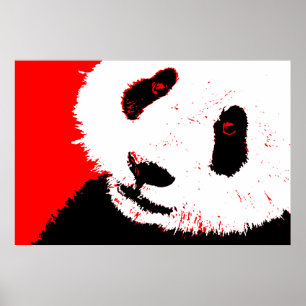 panda love poster