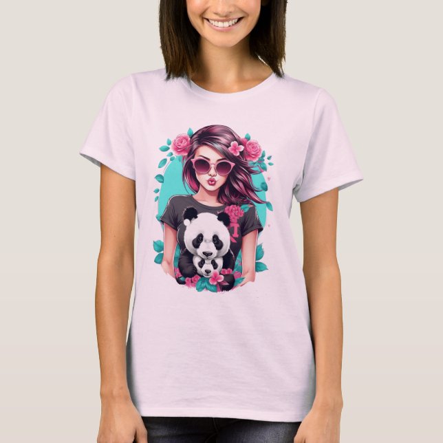 Panda Love T-Shirt (Front)