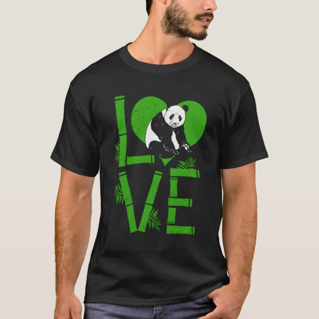 Panda Love T-Shirt (Front)