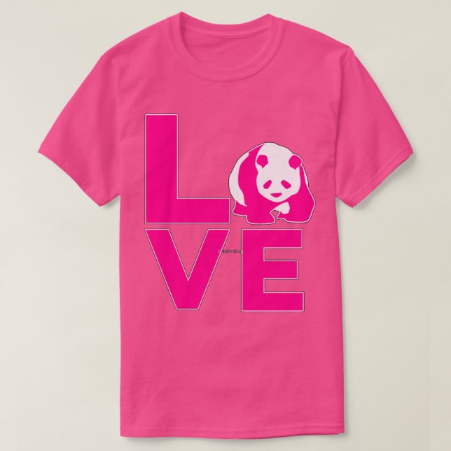 Panda Lover 21 T-Shirt (Design Front)