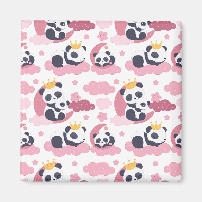 Panda Lover | I Am Nicknamed As Panda Magnet (Front)