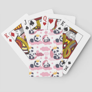 Panda Lover I Am Nicknamed As Panda Playing Cards