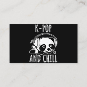 Panda Lover Keep Calm And Love Panda Business Card