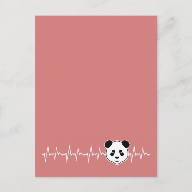 Panda Lover Postcard (Front)