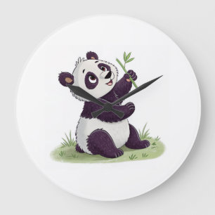 Panda Lover’s Clock   Fun Animal Wall Decor