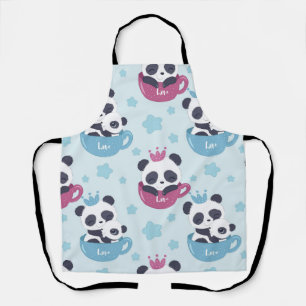 Panda Lover   The Panda Is A Nasty Animal Apron