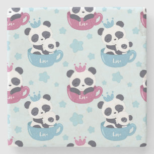Panda Lover The Panda Is A Nasty Animal Stone Coaster