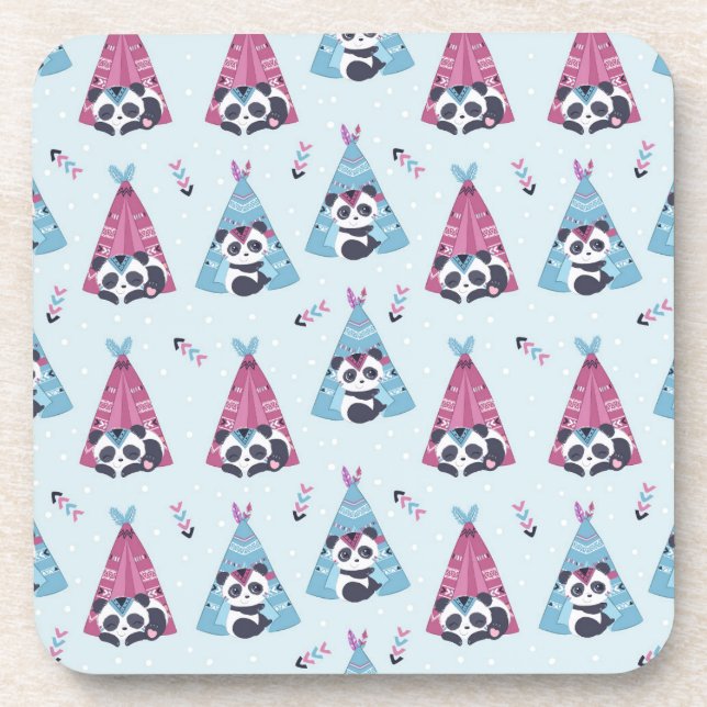 Panda Lover | To Be Like Panda Coaster (Front)
