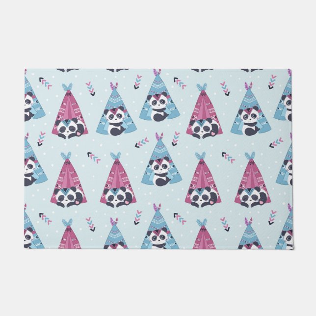Panda Lover | To Be Like Panda Doormat (Front)