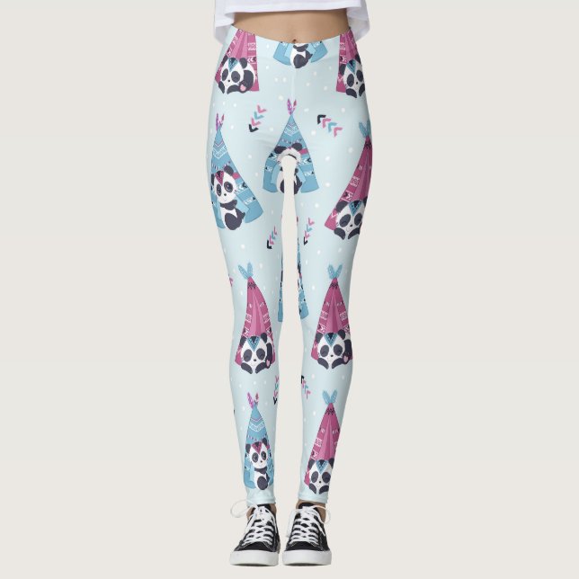 Panda Lover | To Be Like Panda Leggings (Front)
