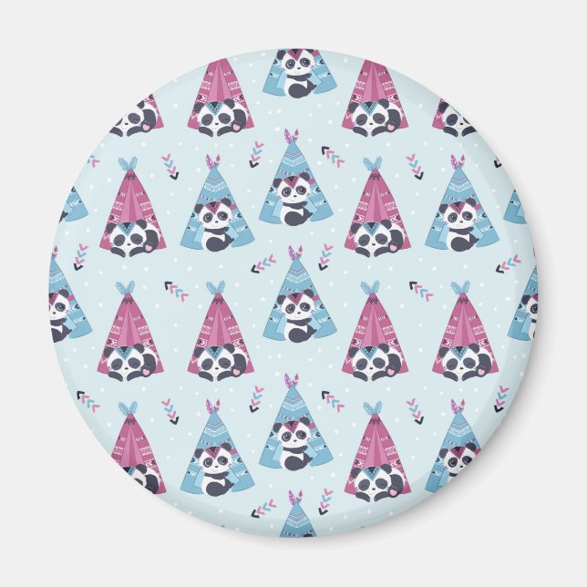Panda Lover | To Be Like Panda Magnet (Front)