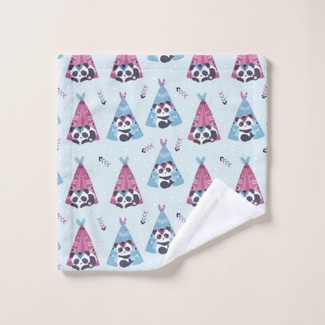 Panda Lover | To Be Like Panda Wash Cloth (Wash Cloth)