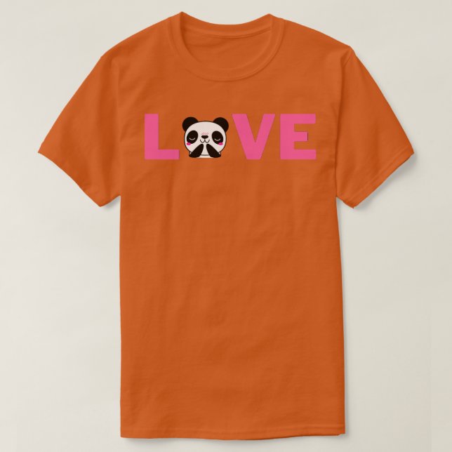 Panda lovers T-Shirt (Design Front)