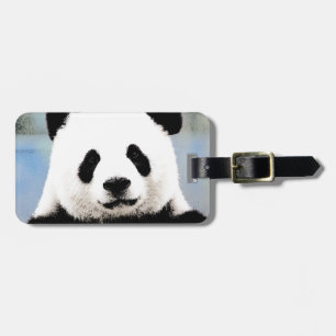 Panda Luggage Tag