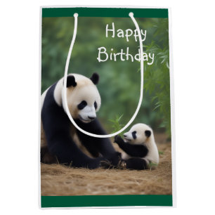 Panda Mama and Baby Gift Bag