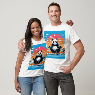 Panda Meditation Unisex T-Shirt